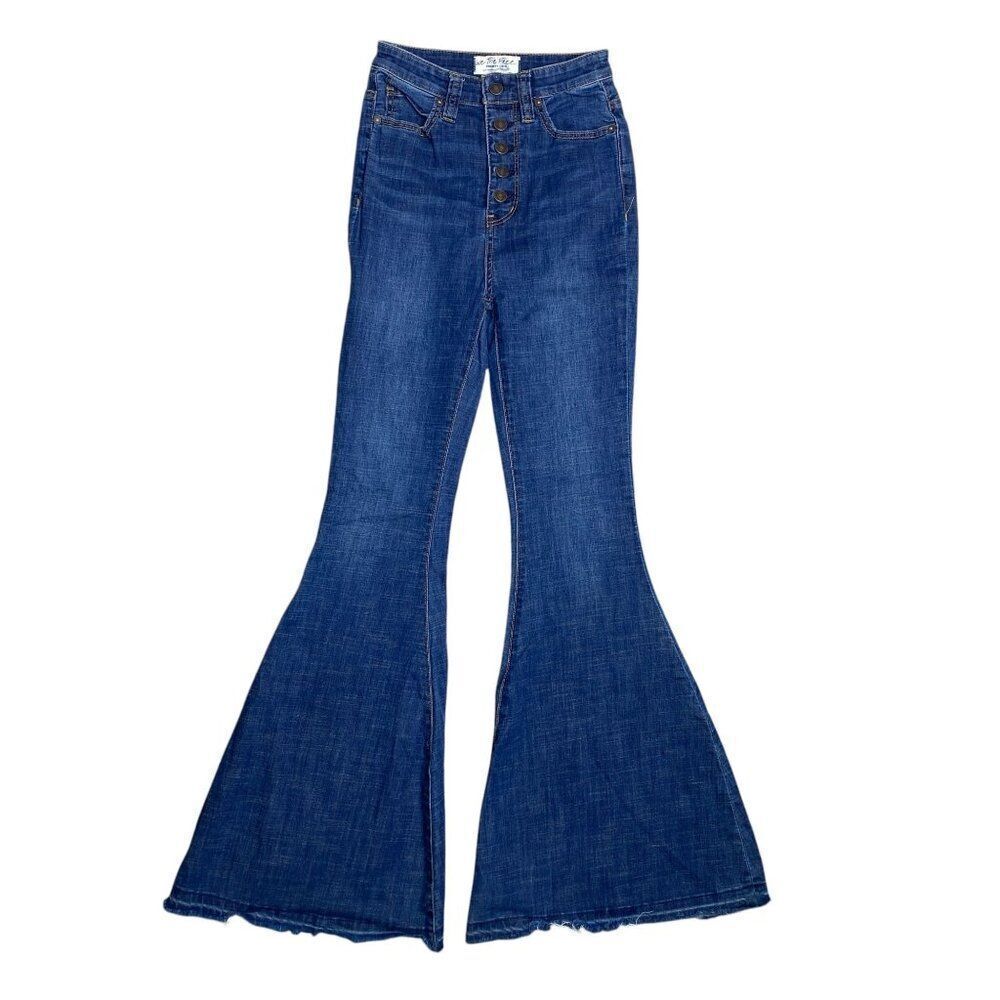 We The Free Bell Bottom Jeans Size 26